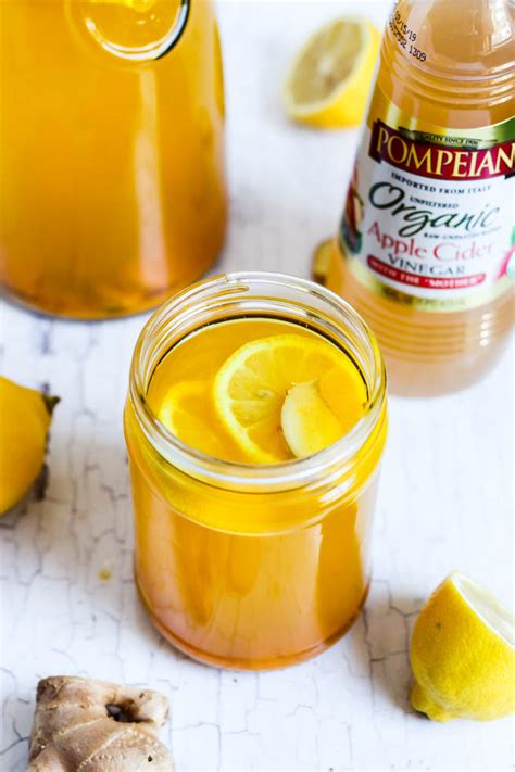 turmeric tea with ginger and lemon