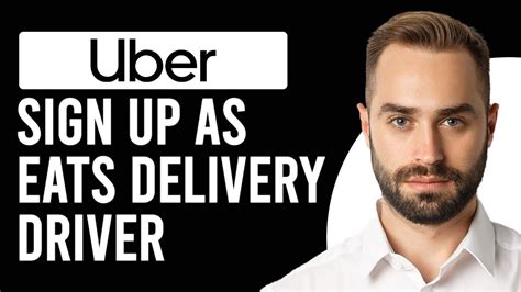 Uber Eats delivery driver