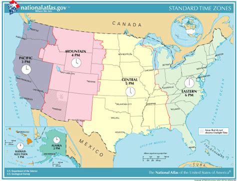 US Central Time Zone States