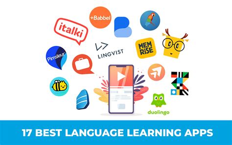 Using language learning apps