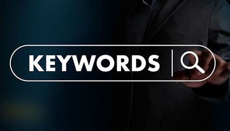 Using Specific Keywords