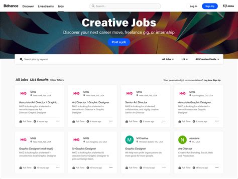 UX Design Jobs