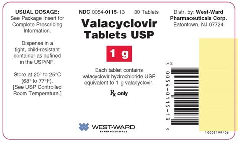Valacyclovir Applications