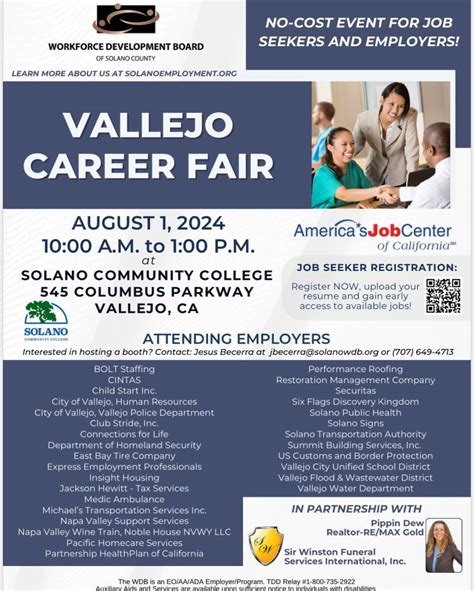 vallejo employment opportunities