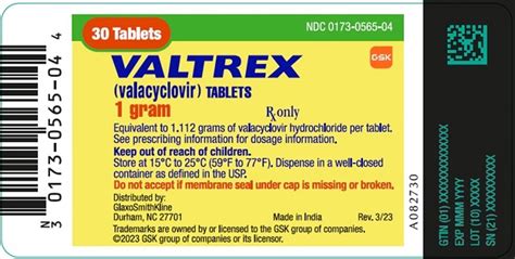 Valtrex Generic Name