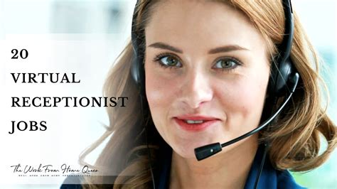 Virtual receptionist jobs