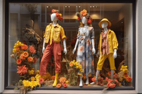 Visual merchandiser creating display