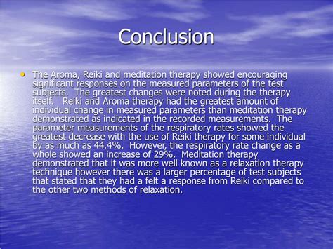 Vital Signs Conclusion