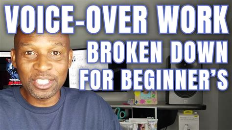 Voice over work