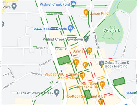 Getting to Walnut Creek