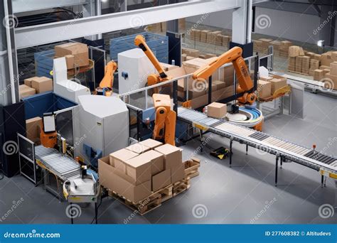 Warehouse operations at night