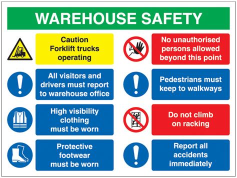 Warehouse safety at night