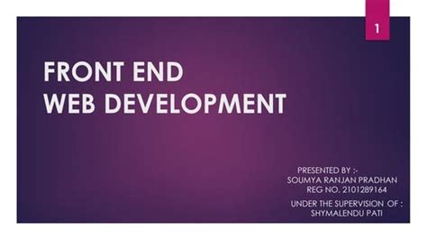 Web development