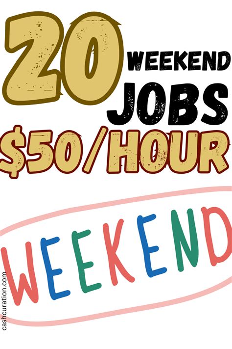 Weekend Jobs