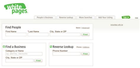 Whitepages People Search Engine