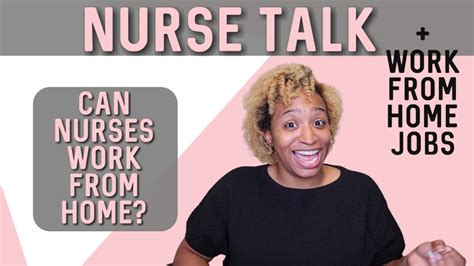 Work from home nursing jobs