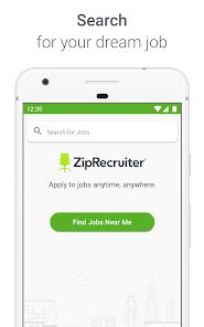 ZipRecruiter job search app